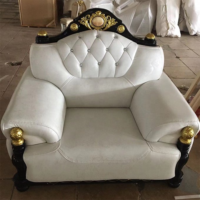 Hot Sale european style Modern Leather Sofa Set Furniture Sofa leather Living Room Sofas