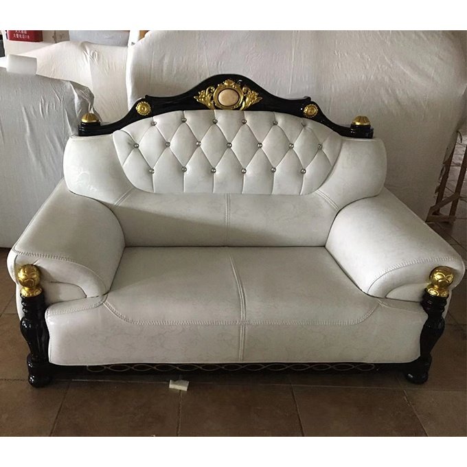 Hot Sale european style Modern Leather Sofa Set Furniture Sofa leather Living Room Sofas