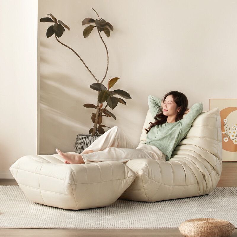 caterpillar 2 seaters green color lazy lounge sofa home furniture