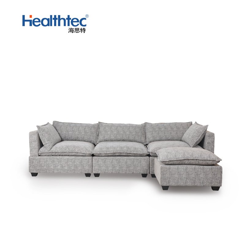 Factory Customizable Reconfigurable Deep Seating Couch Sectional Living Room Combination Sofa Set