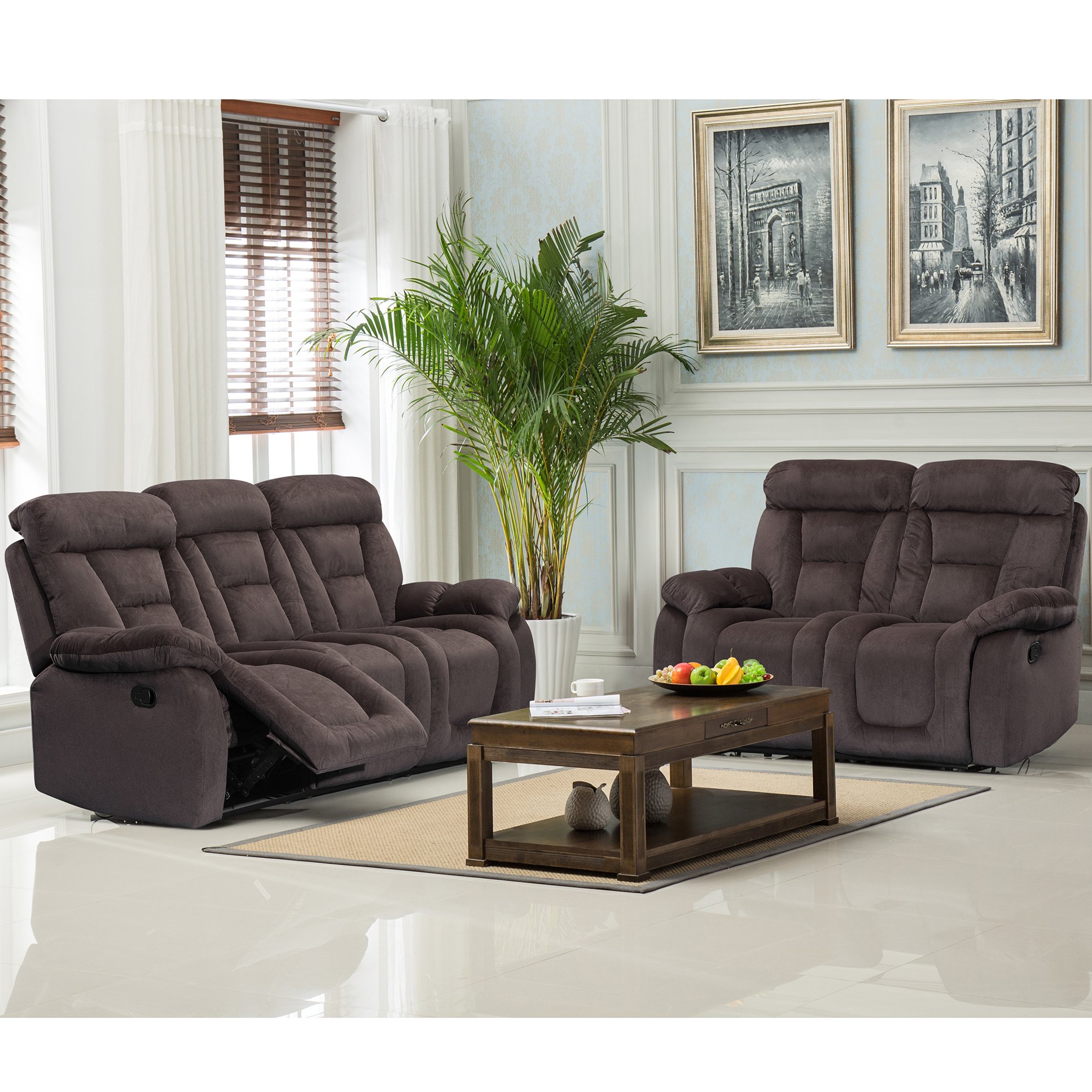 Environmental Protection Appropriate Price Double Sofa High Quality Single Sofa Relaxing Sofa Home Furniture PU and Waterproof