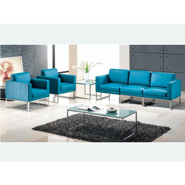 leather sofa Living Room Furniture Living Room Sofa sets Luxury modern Synthetic Leather Office Sofas