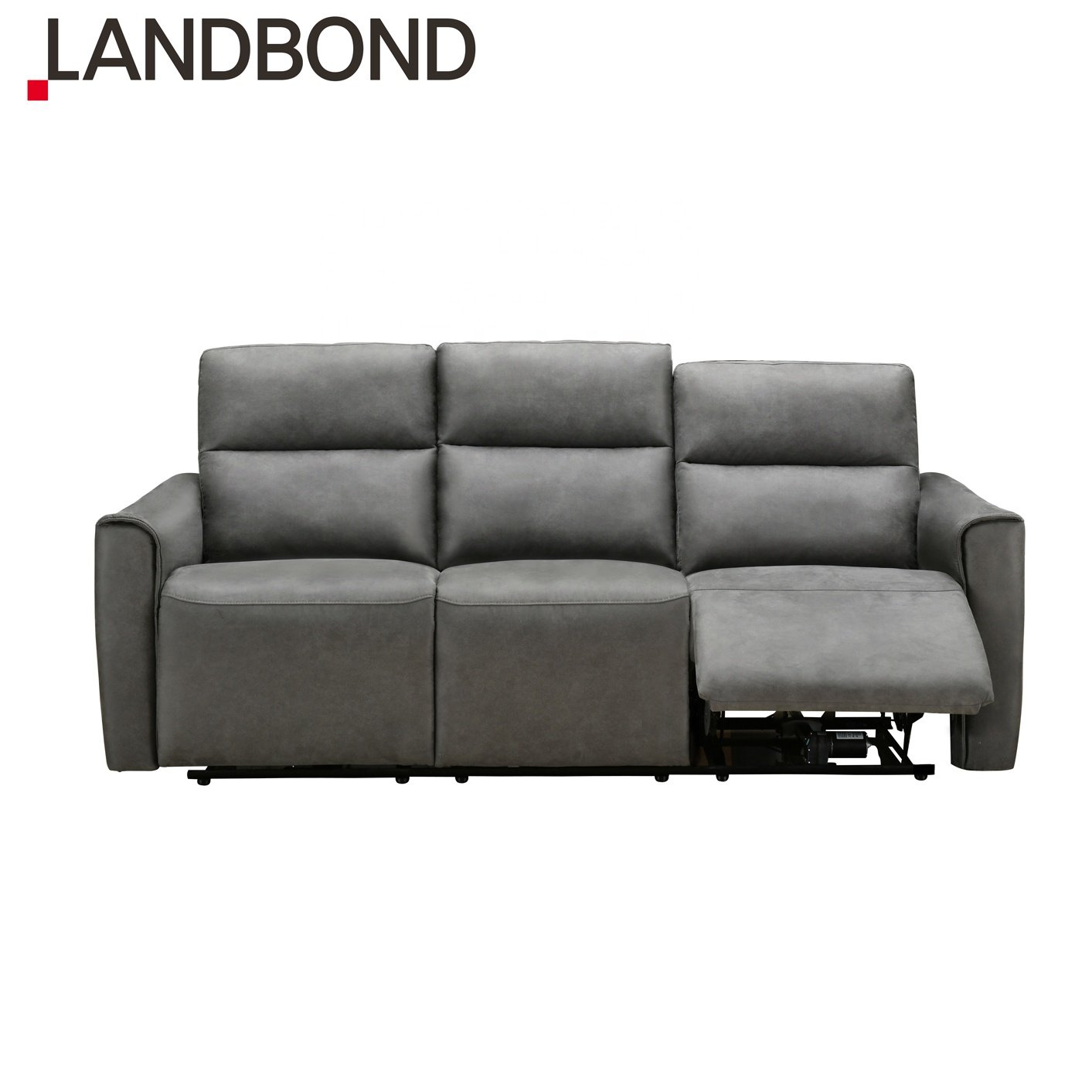Italian Fabric Sectional Living Room Sofa Electric Reclining Furniture USB Charger Sofa Set For Home and hotel