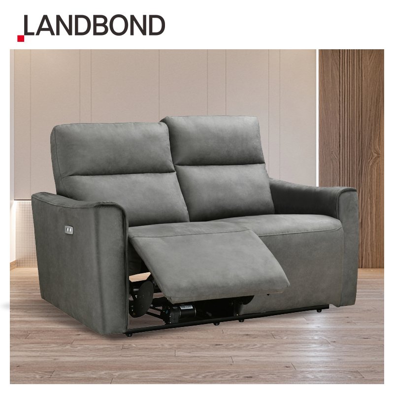 Italian Fabric Sectional Living Room Sofa Electric Reclining Furniture USB Charger Sofa Set For Home and hotel