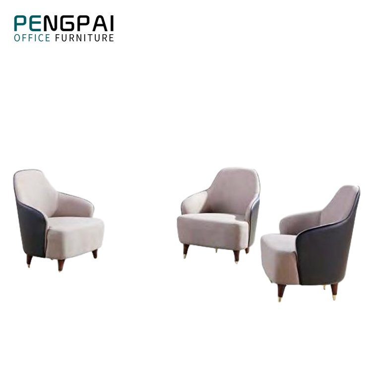 Wholesale Office Furniture One Person Office furniture Seat Armchair Relaxing Individual Seater Lazy Leather Sofa Chairs