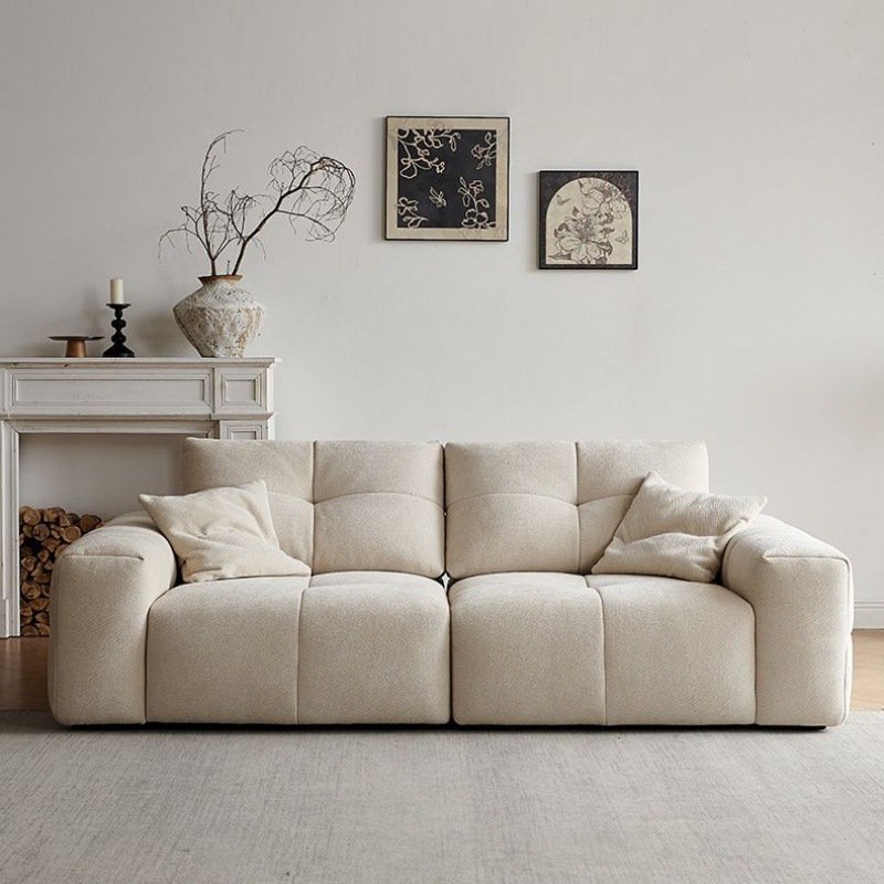 Latest design Adjustable sofa Modern minimalism Velvet sofa Soft couch for home High quality living room furniture fabric couch