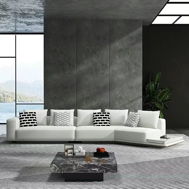 Hot Sales Living Room Furniture Sectional Sofa Couch Recliner Modern Italian Lounge Sofa