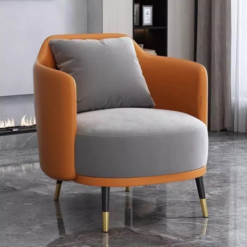 Hotel Lobby Sofa Lounge Area Reception Small Round Table Sofa Negotiation Table and Chair Combination Sofa Sets Chinese Style