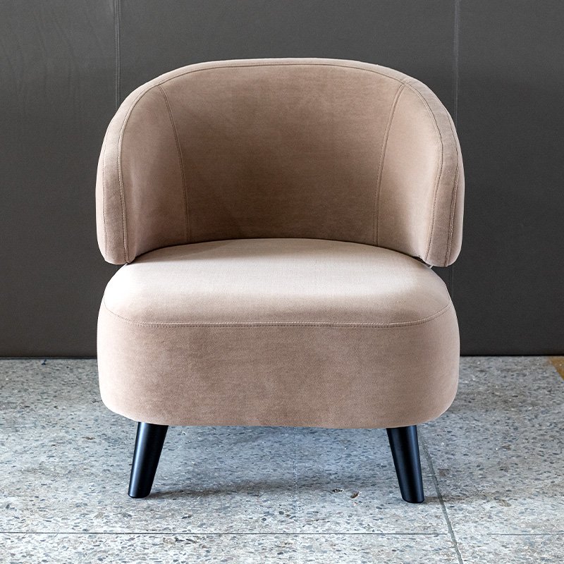 Hendry High Quality Living Room Sofas made with velvet sofa nordic style sofa chair Leisure Chair for lounge use