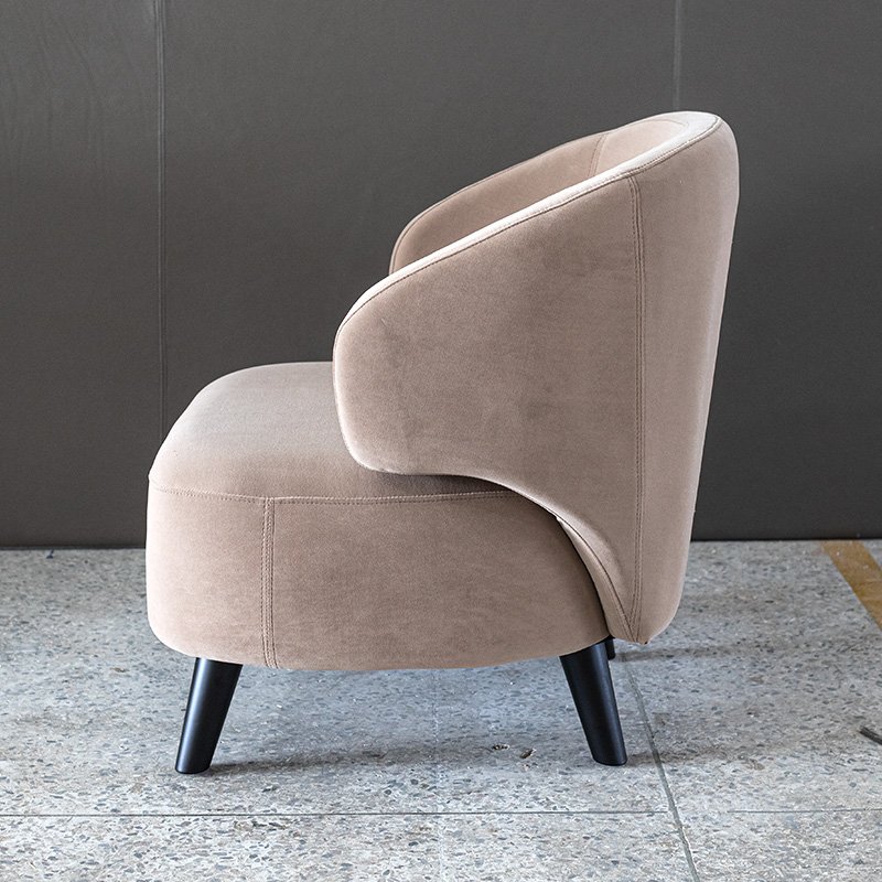 Hendry High Quality Living Room Sofas made with velvet sofa nordic style sofa chair Leisure Chair for lounge use