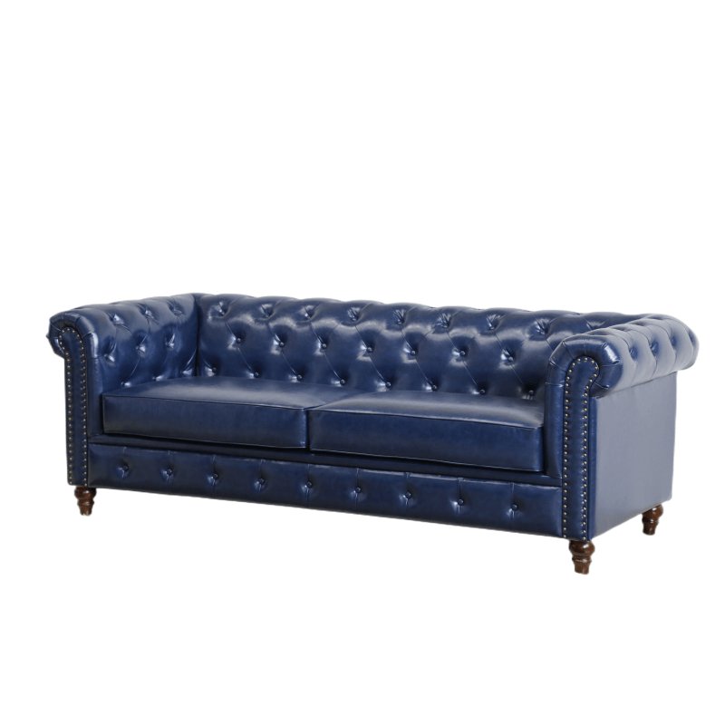 OEM Comfortable Sofa Set European Chesterfield Sofa Set Furniture Living Room Antique Sofa