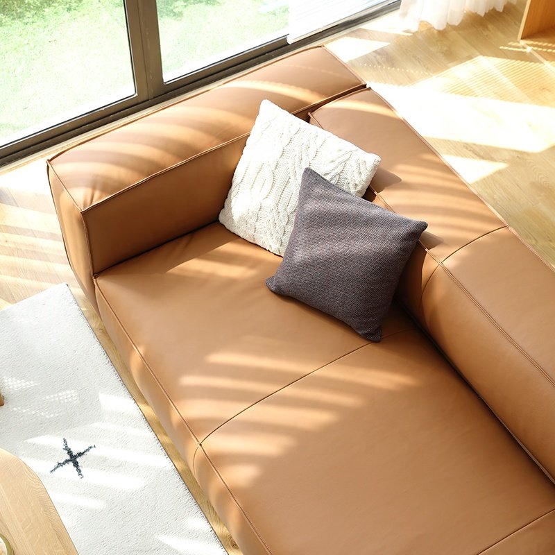 Combination Set Vegan Leather Home Furniture Set Design Sofa Modern Living Room Sofa Sectional Sofa Bedroom Furniture CN;GUA