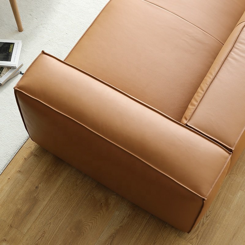 Combination Set Vegan Leather Home Furniture Set Design Sofa Modern Living Room Sofa Sectional Sofa Bedroom Furniture CN;GUA