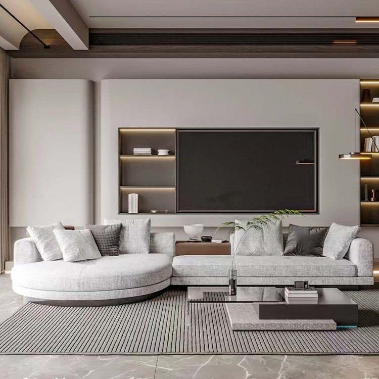 leather luxury sofa home furniture l shape design modern set furniture couches living room sofas