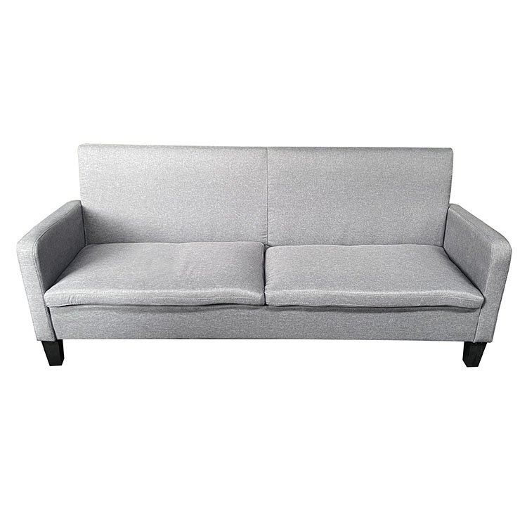 European Style Fabric 3-Seat Reclining Sofa for Living Room Hotel Apartment Hall Mall Home Office Home Bar