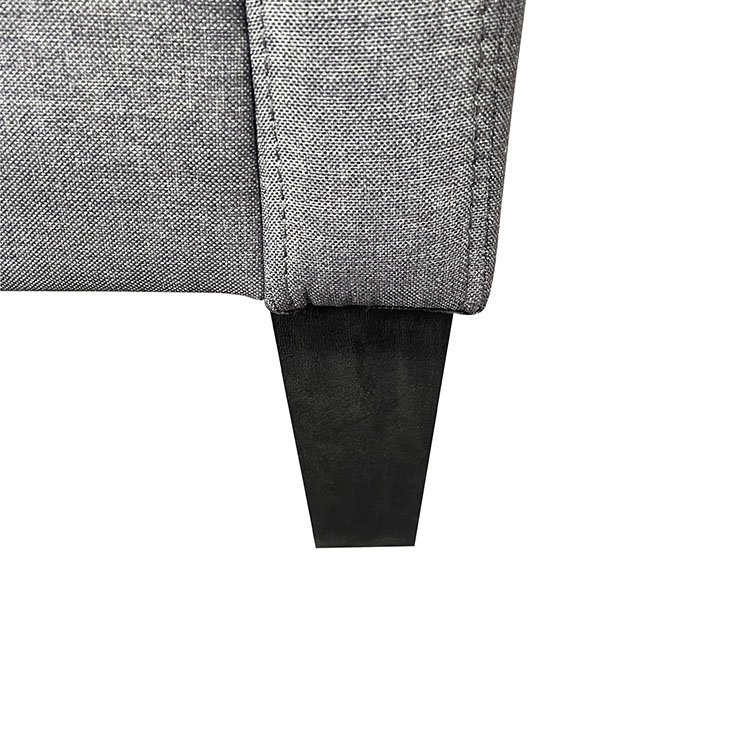 European Style Fabric 3-Seat Reclining Sofa for Living Room Hotel Apartment Hall Mall Home Office Home Bar