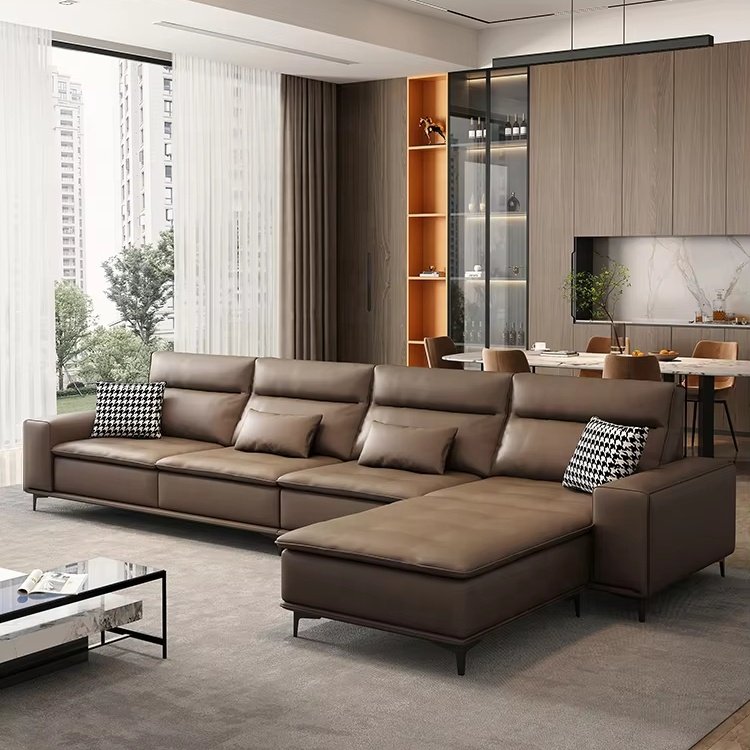 High Quality Luxury Combination Sofa Bed Multifunctional Three-Seater Set for Office or Living Room Furniture