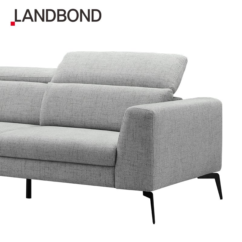Smart Kd Modern Design Fabric Home Furniture L Shape Modern Living Room Tv Room Corner couch Sofa Set for hotel and villa