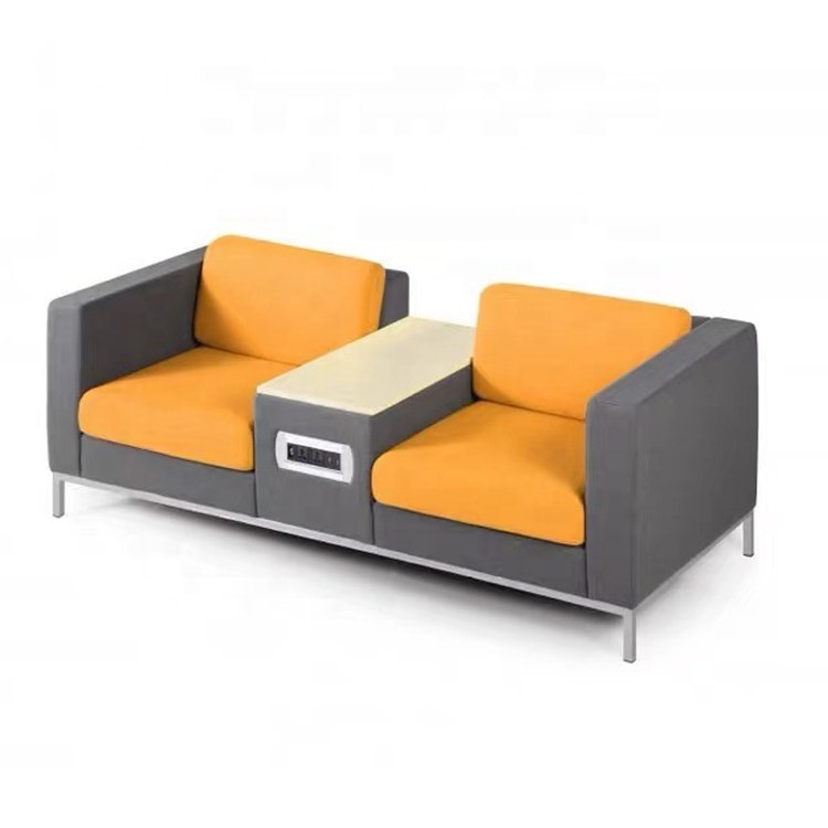 Modern office furniture Luxurious office sofa cushion furniture reception sofa