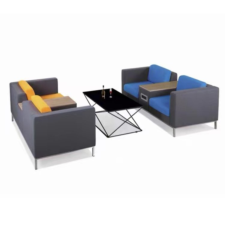 Modern office furniture Luxurious office sofa cushion furniture reception sofa