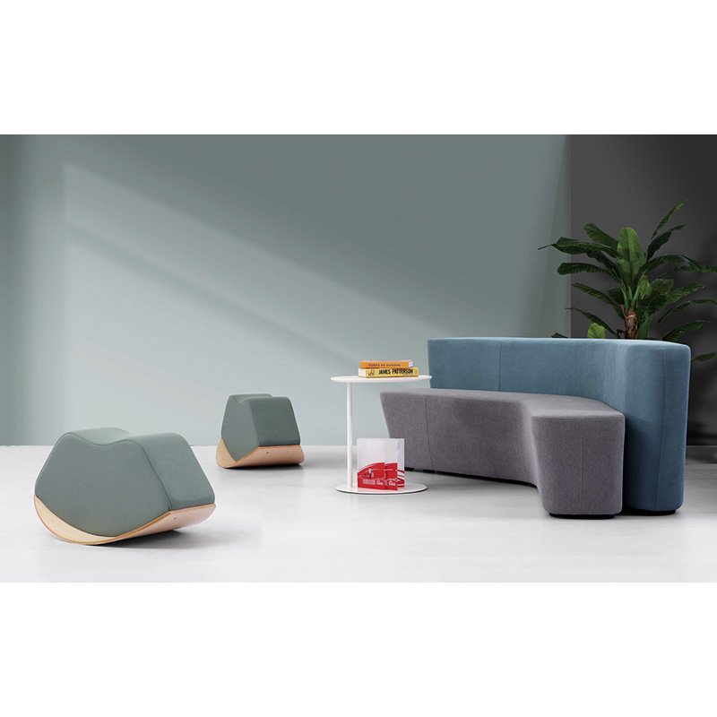 Modern Lounge Waiting Hotel Lobby Public Furniture Modular Fabric Sofa Chair Sets
