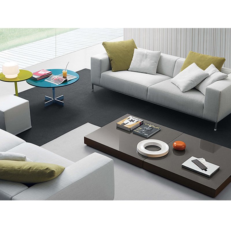 Zebai Foshan Elastic Leisure L Shaped Modern Living Room Sofa (ZB-F133)