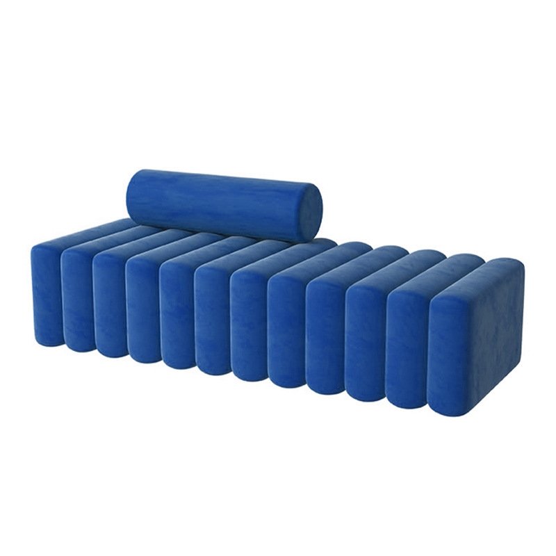 Modern Design Salon Sofa Couch Living Room Sofas Coffee Shop Furniture Long Bench Stools