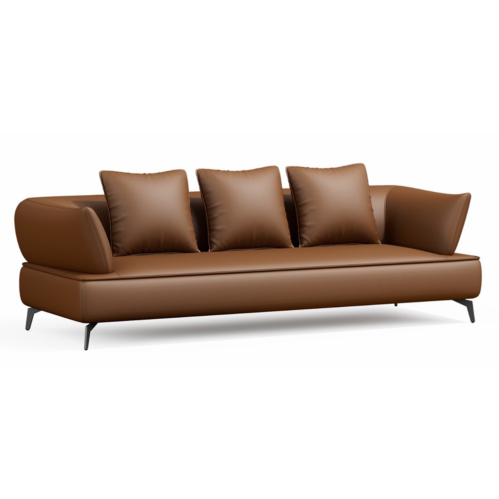 New Design Visitor Guest Leather Office Sofa Business Executive Reception Office Sofa Furniture For Conference