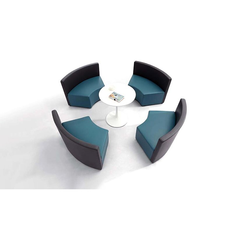 FLYA Modern Commercial Modular Office Lobby Furniture Lounge Public Reception Sofa Waiting Area Seating