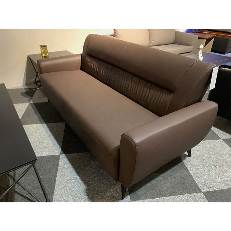 Guangdong Foshan Modern Office Furniture Sofa Set Leather Sofas Sala Executive Commercial Cama office Sofas