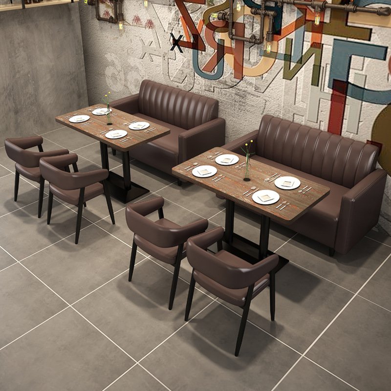 wholesale restaurant wood chairs and tables sets commercial use booth seating sofa booth furniture