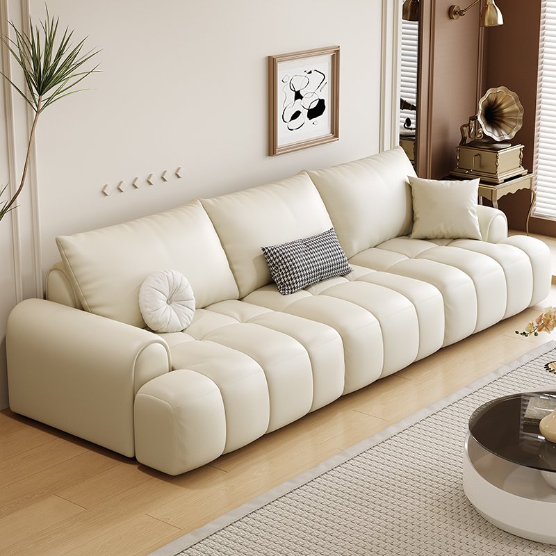 Factory Cost Custom Electric Leather Sofa Bed Variable Retractable Function Living Room Sofa Bed