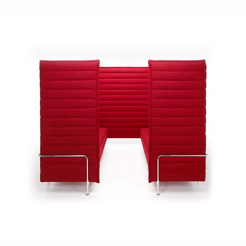 Office Room Sectional Sofa Fabric Meeting Booth Privacy Pod Soundproof Office Sofa