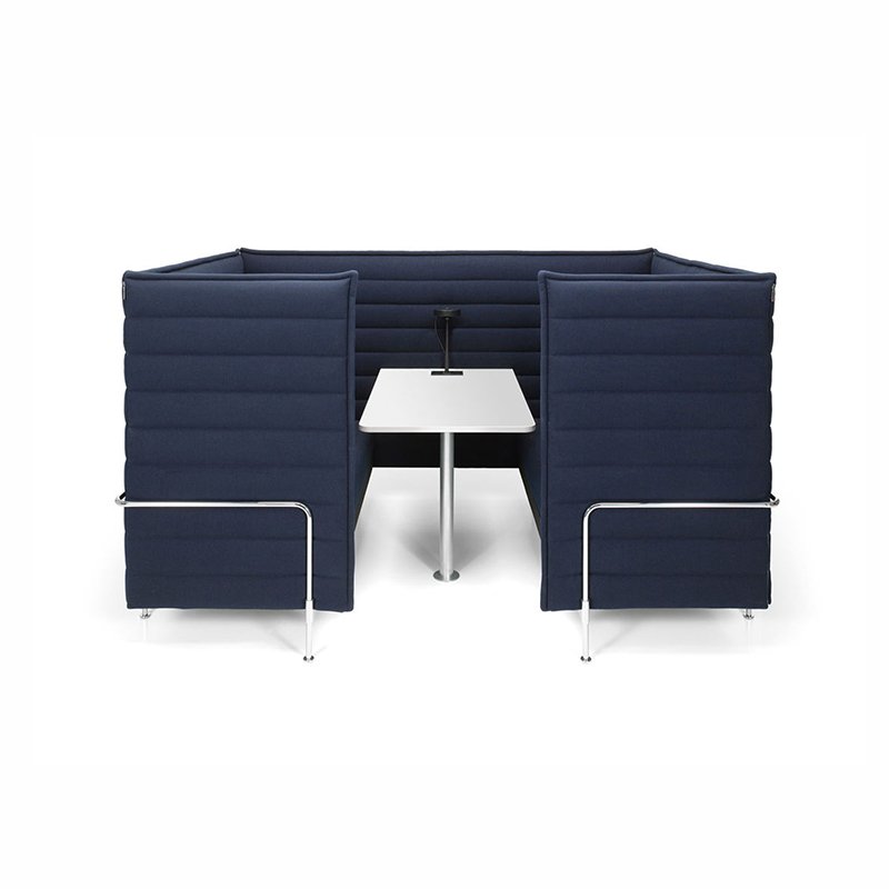 Office Room Sectional Sofa Fabric Meeting Booth Privacy Pod Soundproof Office Sofa