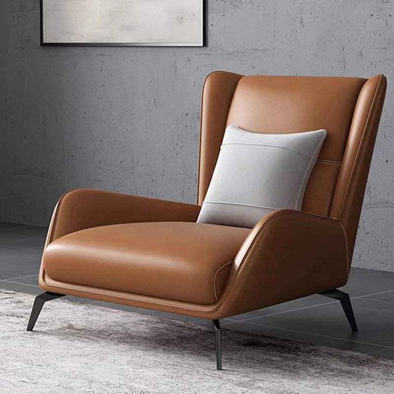 Armchair Chair Fabric Living Room Single Lounge Sofa Modern Designs Accent Leisure for Hotel Velvet Home Furniture Sofa Set T/T