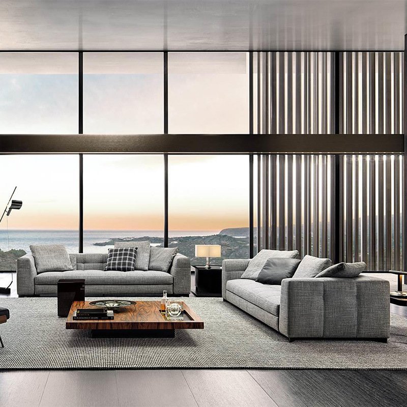 Italy Luxury Fabric Sofas For Home Living Room Furniture Couch Sofa Sets