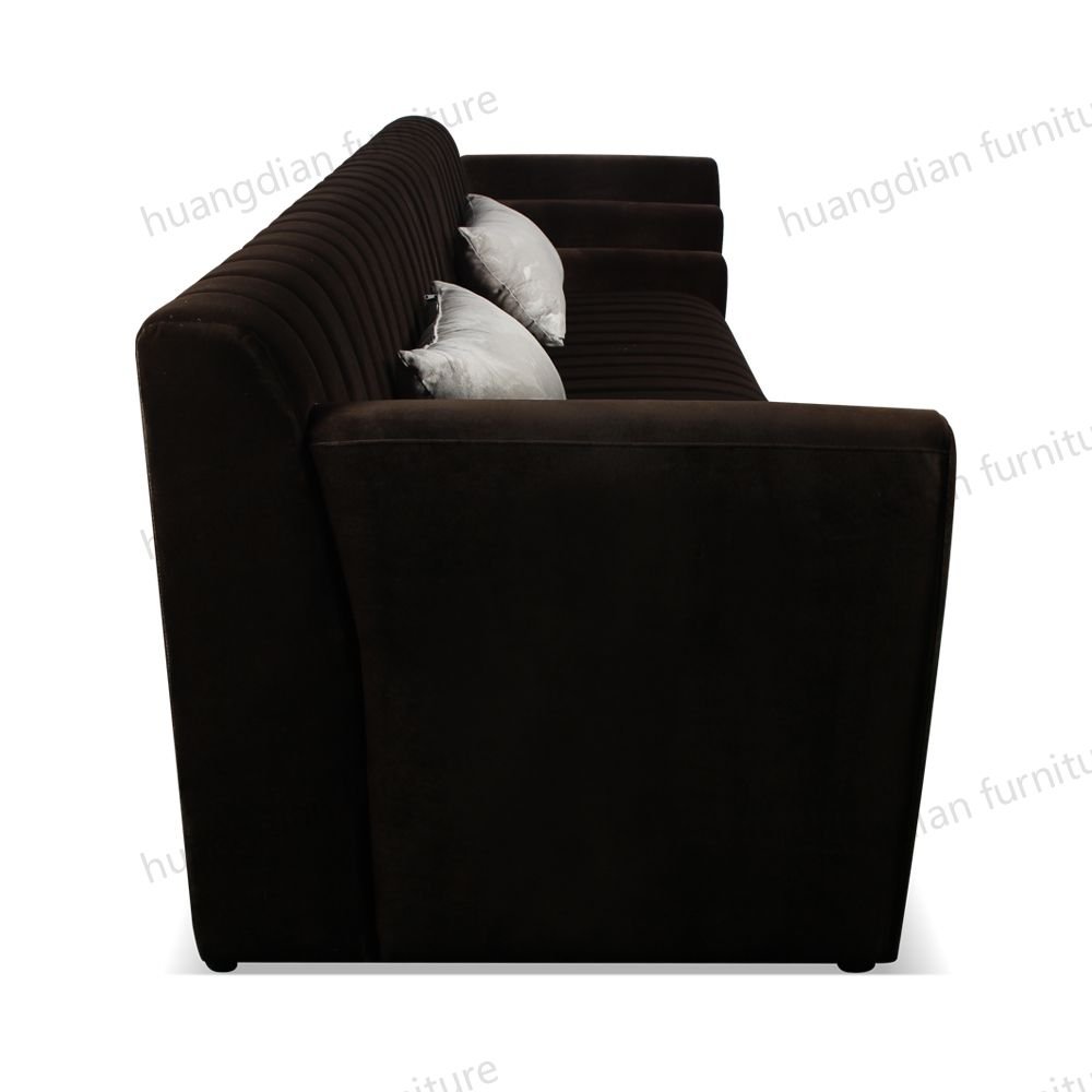 Modern luxury velvet fabric sofa