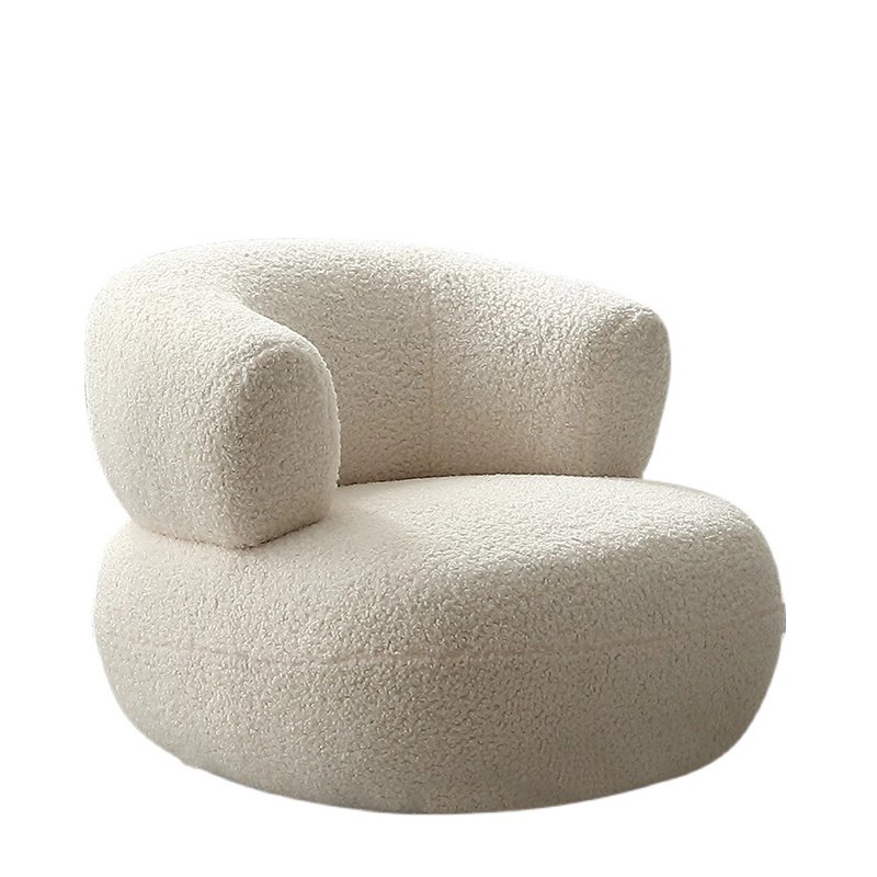Factory Custom Supply Modern Design Flannelette Office Furniture Sofa Waiting Meeting Room Comfort Beautiful White Sofa Chair