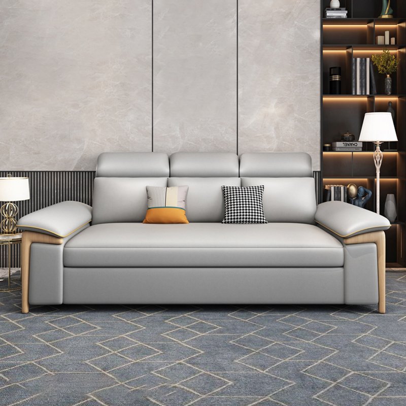 Modern Designs Living Room Furniture Folding Technology Cloth Upholstered Relaxing Storage Functional Luxury Sofa Bed