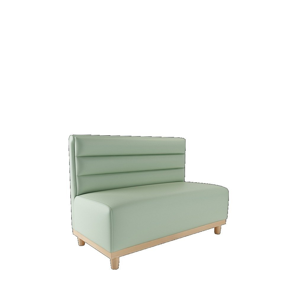 Cheap Modern Design Leather Seat Restaurant Booth Popular Luxury American Restaurant Party Booth Seating Sofa
