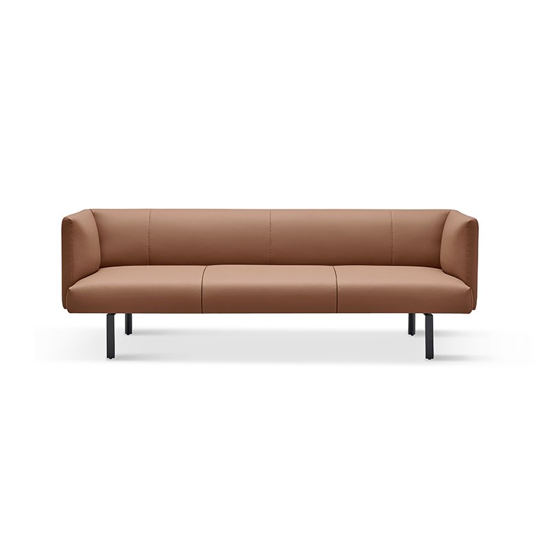 Commercial Design Reception Visitor Executive Sofa Modern Leisure Office Sofa Leather Set