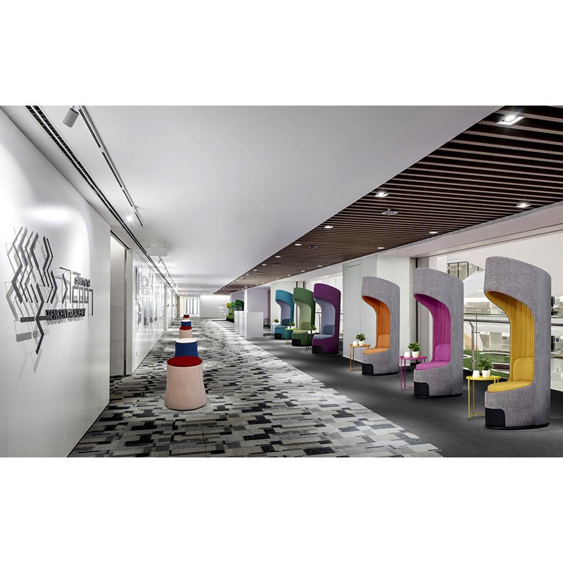 Commercial Furniture Office Reception Sofa Set Public Area Waiting Room Leather Modular Modern Office Sofas
