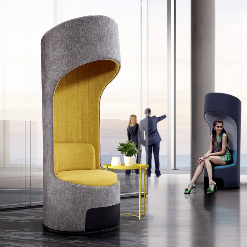 Commercial Furniture Office Reception Sofa Set Public Area Waiting Room Leather Modular Modern Office Sofas