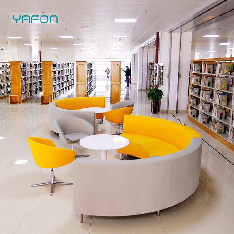 Modular PU Convertible Lounge Sofa Seating Set for Public Areas for Libraries Offices Living Rooms Schools Hospitals