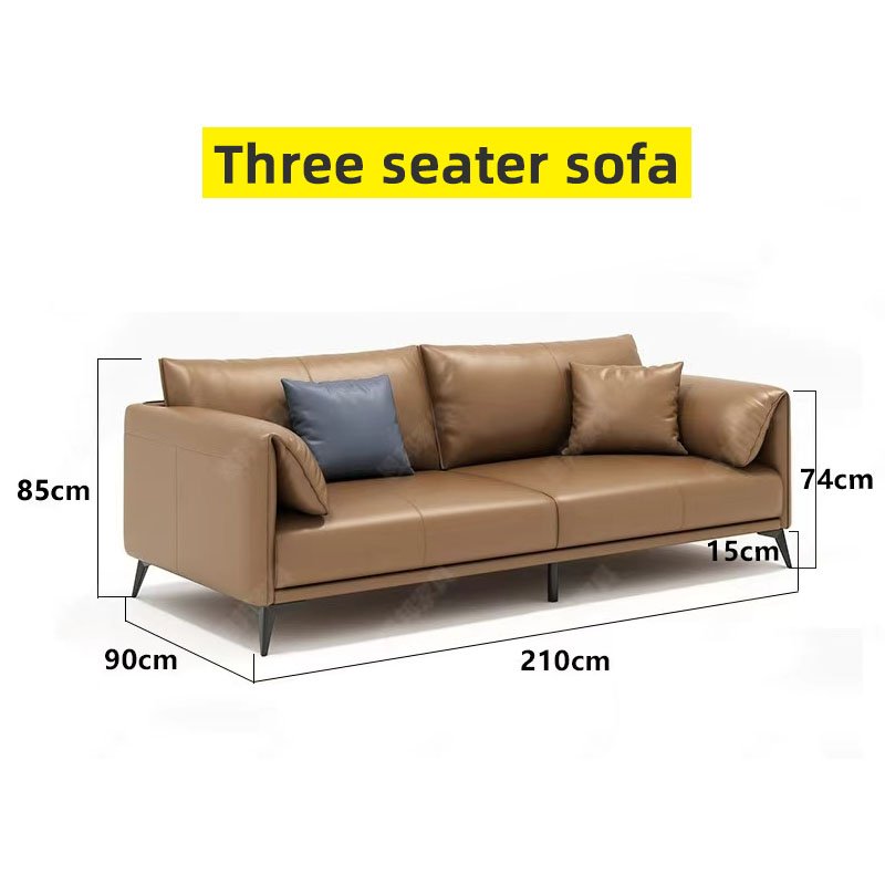 Modern Luxury Leatherette Office Sofa Set European Chinese Design Style PU Material with Wooden Frame Living Room Hotel School