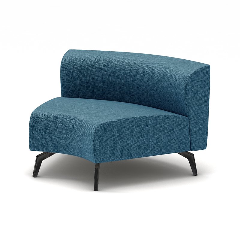 Customized Modern Style Couch Living Room Garden Sofas Textile Sofa Set Furniture Fabric Office Reception Sectional Sofa