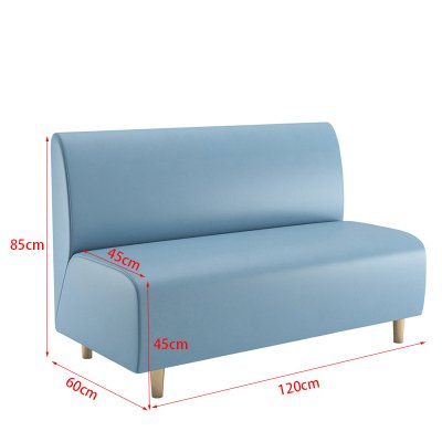 Wholesale modern bench dining cafe leather fast food furniture sofa restaurant booth seating