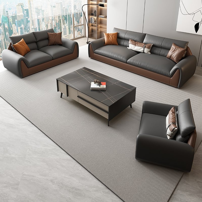 Modern Design Office Sofa for Business Negotiation Simplicity Style for Reception Room Hotel or Living Room Office Furniture