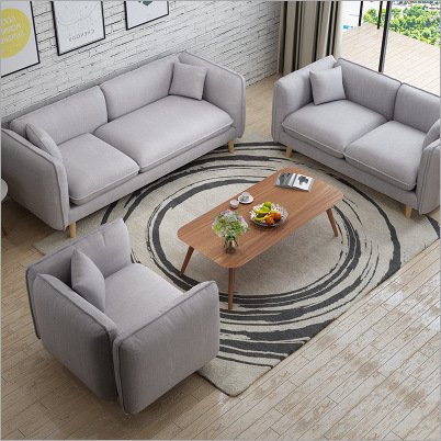 Nordic Luxury Design Sofa Set Couches Sectional Modern Home Sofa Set 3 2 1 Funiture Living Room Indoor Sofa
