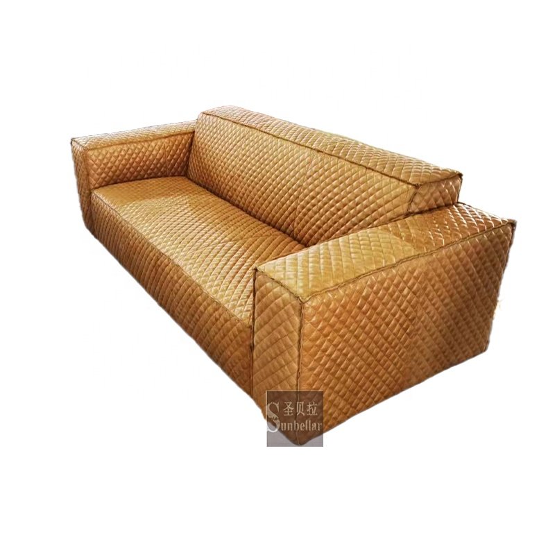 customized oversize black leather sofa executive genuine leather couch hotel lobby bedroom hotel couch luxury leather sofa